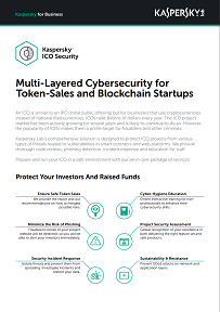 Protección de proyectos de ventas de tokens mediante Kaspersky Token Offering Security