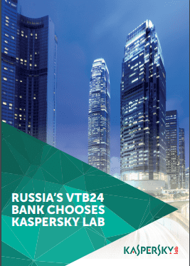 VTB24, UNO DE LOS PRINCIPALES BANCOS DE RUSIA, ELIGE KASPERSKY
